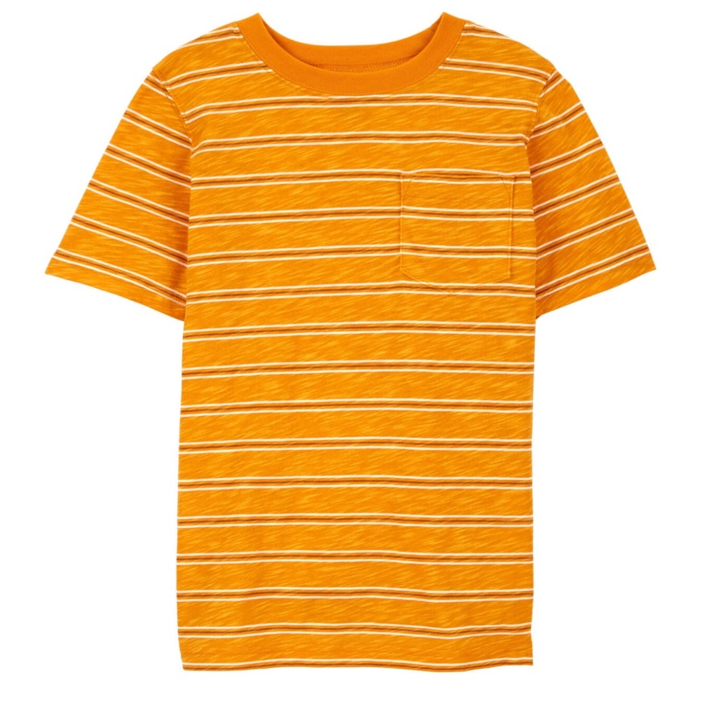 Carter’s Boys Narrow Stripes Short Sleeve Pocket Tee Shirt